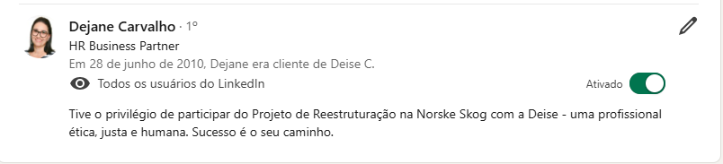 Depoimento Dejane Carvalho