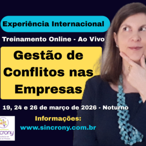 Treinamento Online “Gestão de Conflitos nas Empresas” vem aí…