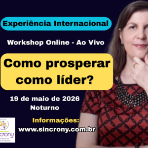 “Como prosperar como Líder?” vai acontecer em 19 de maio