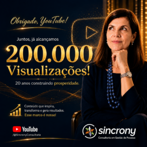 Canal da Sincrony no YouTube ultrapassa 200 mil visualizações