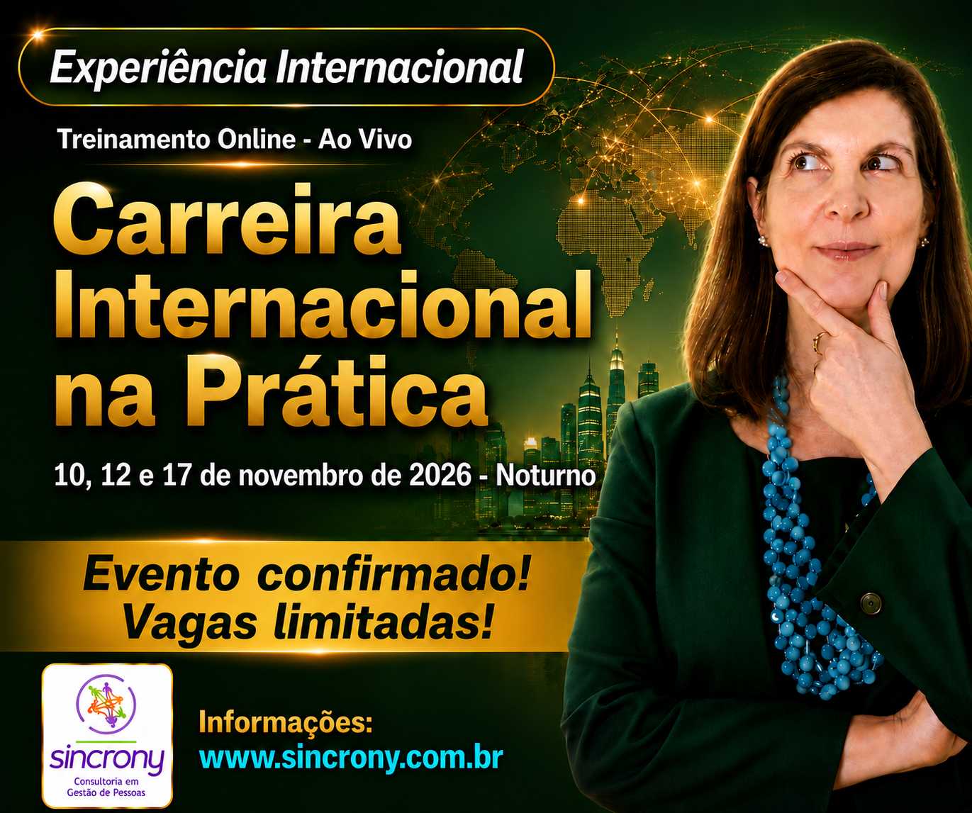 Carreira internacional na prática